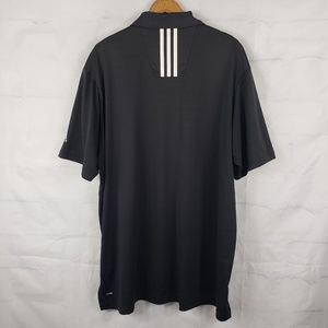 Adidas Climalite 3 Stripe Golf Polo Shirt Size XL